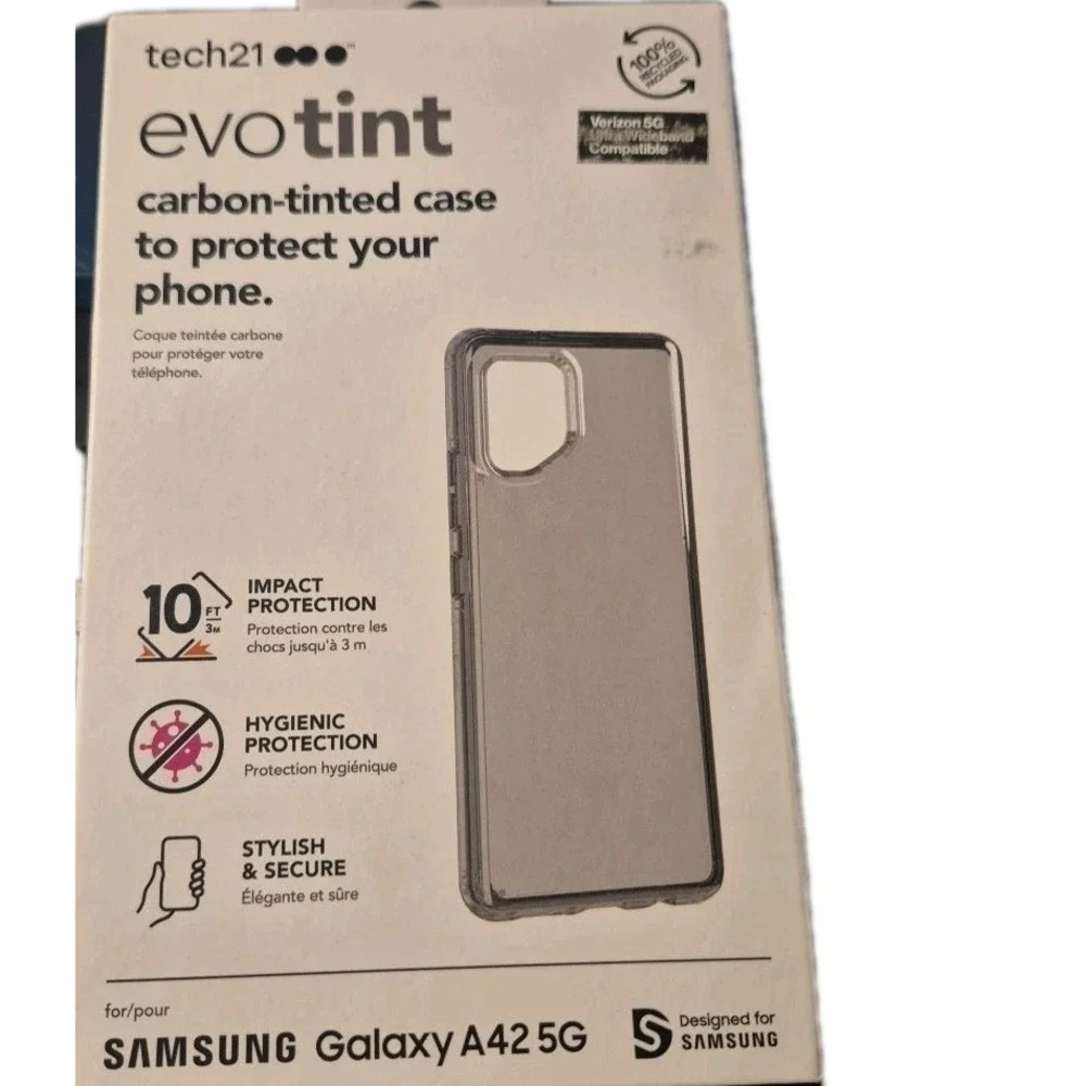 Tech 21 Evo Tint for Samsung Galaxy A42‎ 5G – Phone Case with 10ft